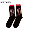 fashion famous painting art printing socks cotton socks men socks women socks