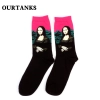 fashion famous painting art printing socks cotton socks men socks women socks