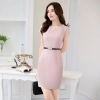 Asian design thin summer formal office dress for work