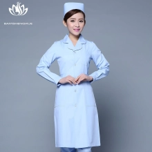 long sleeve women nurse coat jacket lab coat