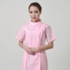 short sleeve summer design classic nurse coat Color Pink