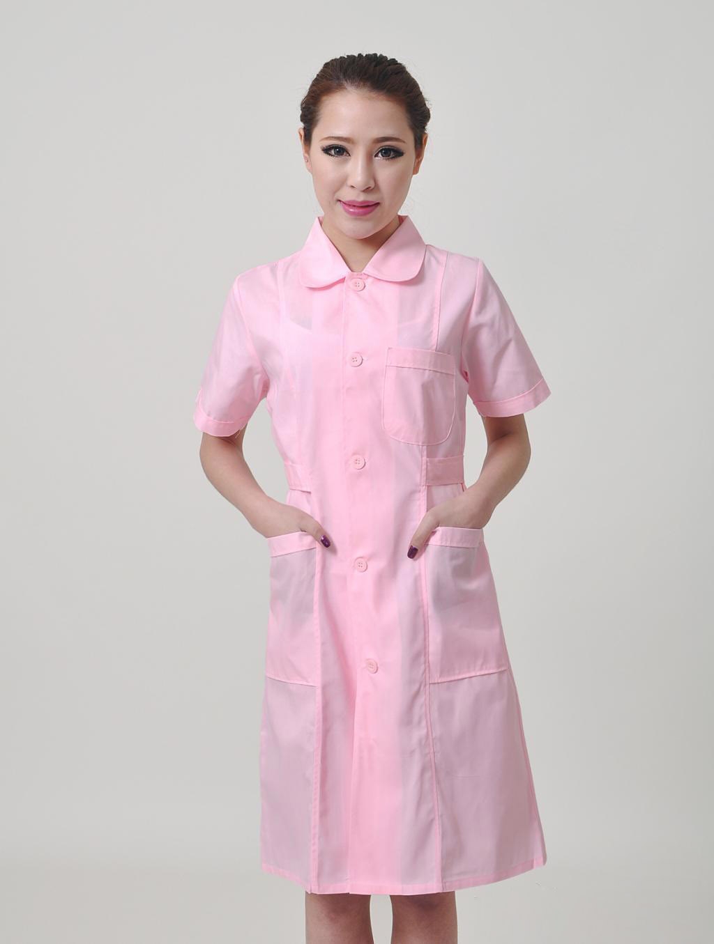 short sleeve summer design classic nurse coat Wholesale Discount Cheap