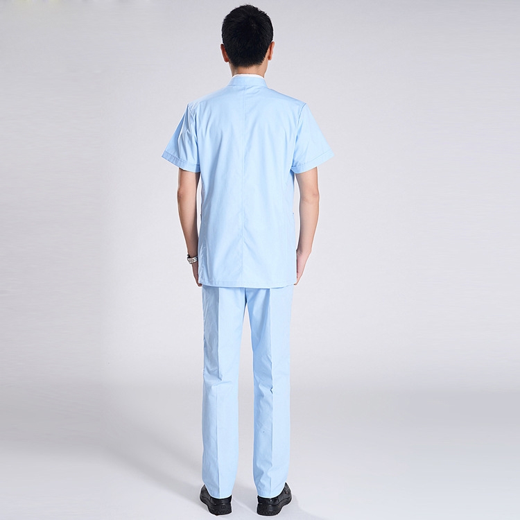 summer right opening male dentist nurse suits uniforms