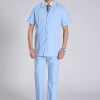 summer front opening male nurse suits uniforms