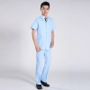 summer front opening male nurse suits uniforms