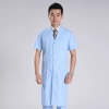 summer thin high quality hospital uniform doctor coat Color light blue coat
