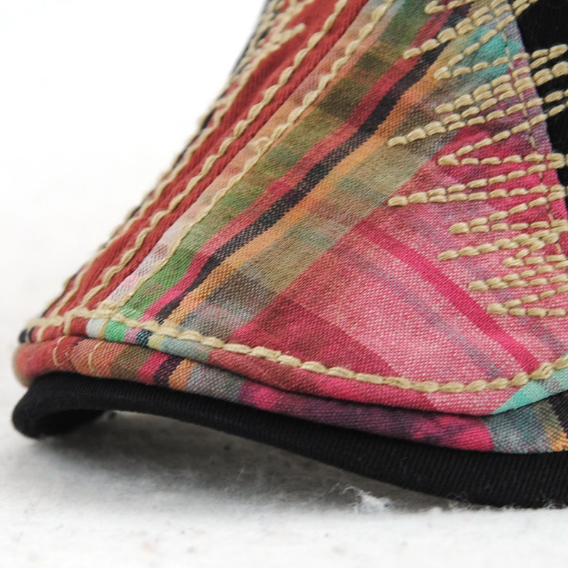 casual personality patchwork outdoor hat cap