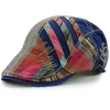 casual personality patchwork outdoor hat cap Color color 4