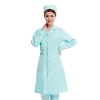 free shipping,solid color long sleeve autumn Nurse suit coat uniform Color Light Green