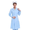 free shipping,solid color long sleeve autumn Nurse suit coat uniform Color Light Blue