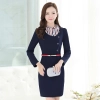 fashion sweaty long sleeve women dress for work