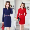 grace fashion women autumn workwear dress