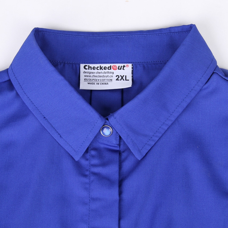 candy color western dished restaurant waiter shirts waiter uniforms