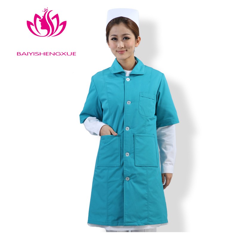 winter thicken cottonpadded jacket nurse lab coat Factory Wholesale