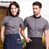 fashion waitress  shirts restaurant waiter dealer uniforms
