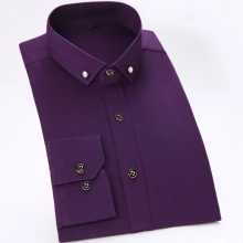 comfortable upgrade satin business men shirt