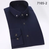 comfortable upgrade satin business men shirt Color color 1