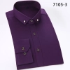 comfortable upgrade satin business men shirt Color color 2