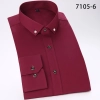 comfortable upgrade satin business men shirt Color color 4