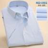 summer men short sleeve office business men shirt Color color 2