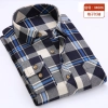 casual fashion checkered men shirt