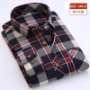 casual fashion sqaure print men shirt