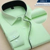 Korea design slim fit pink shirt for men Color color 2