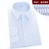 classic stripes print men shirt office work uniform Color color 6