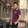 Japanese style short sleeve summer waiter uniform
