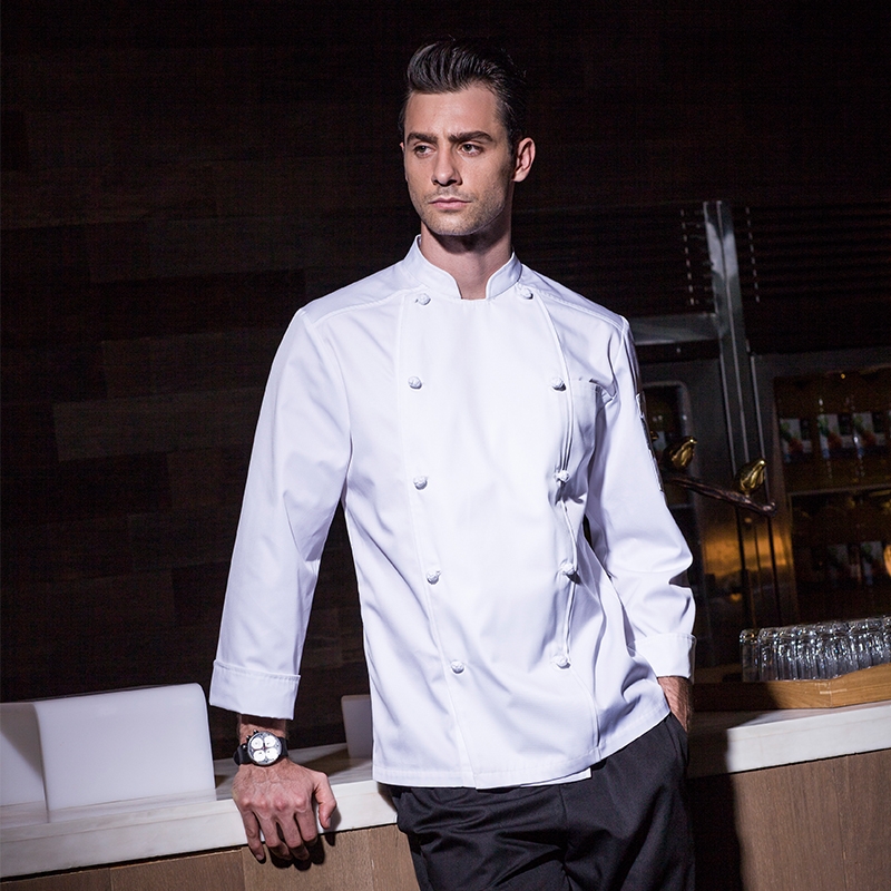 new Europe style clothing buttons chef coat chef jacket