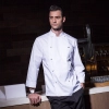 new Europe style clothing buttons chef coat chef jacket