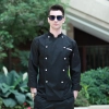 new Europe style clothing buttons chef coat chef jacket