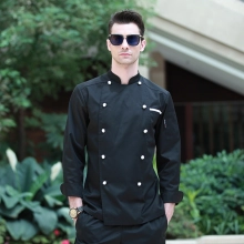 new design clothing buttons autumn chef coat chef jacket