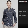 special cookware print baker coat chef jacket restuarant uniform Color women ice cream printing