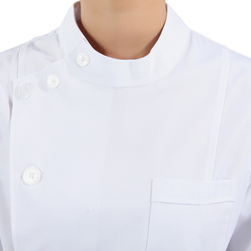 long sleeve round collar high quality female nurse coat uniform