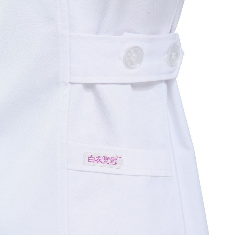 long sleeve round collar high quality female nurse coat uniform