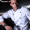 autumn new design unisex double breasted good quality chef jacket coat