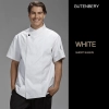new design restaurant head chef jacket blouse uniform Color unisex white coat