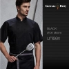 professional double breasted chef jacket blazer uniform Color unisex black coat