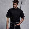 short sleeve chef school coat student uniform chef jacket