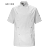 short sleeve summer candy clothing button chef uniform chef jacket