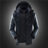 fashion good quality Interchange Jacket outdoor coat Color men black