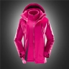 fashion 3-in-1 Winter Jacket outdoor jacket Color women rose