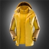 fashion 3-in-1 Winter Jacket outdoor jacket Color men yellow