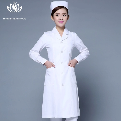 fashion medical care health center nurse women doctor coat jacket