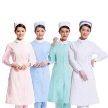 long sleeve round collar hairdressing drugstore baby care uniform