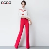 candy color women pant jeans flare pant