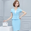 nice office style work wear skirt suits uniform for women