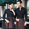 high quality hotel waiter uniforms shirt women men wait staff uniform