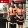 new fashion young design waiter shirt uniform